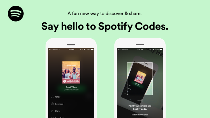 How to use Spotify Codes